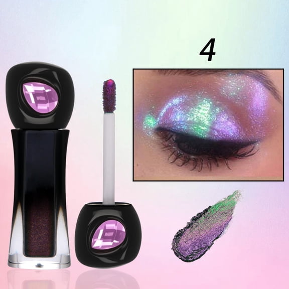 Kokovifyves Cosmetic Makeup Chameleons Eye Shadow Pearl Sleeping Silkworm Liquid Eye Shadow 1.5ml