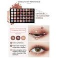 thumbnail image 1 of Kokovifyves Cosmetic Makeup Fashion and 40-color Eyeshadow with Eyeshadow Brush, 1 of 6