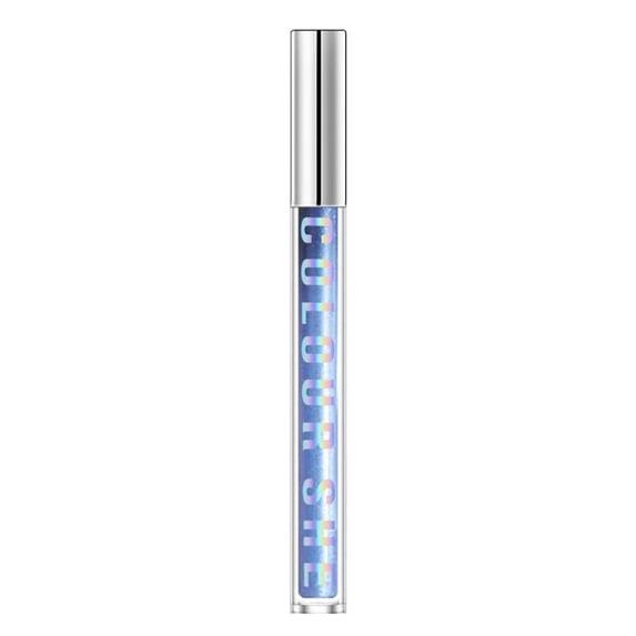 Kokovifyves Crystal Shattering Heart Colored Mascara, Slender Curling Shimmery Eyelash Party Makeup Cosmetic