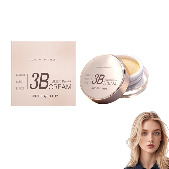 Kokovifyves Daily Wear Makeup Cream, Smooth Texture for Balanced Even Skin Coverage Cosmetic