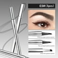 thumbnail image 1 of Kokovifyves Double Headed Fine Eyebrow Pencil Waterproof and Sweat Long Lasting Shaping Natural and Three Dimensional Without Fading, 1 of 3