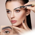 thumbnail image 1 of Kokovifyves Double Headed Leopard Print Eyebrow Pencil with Brush Beauty Accessory Makeup Tool, 1 of 9