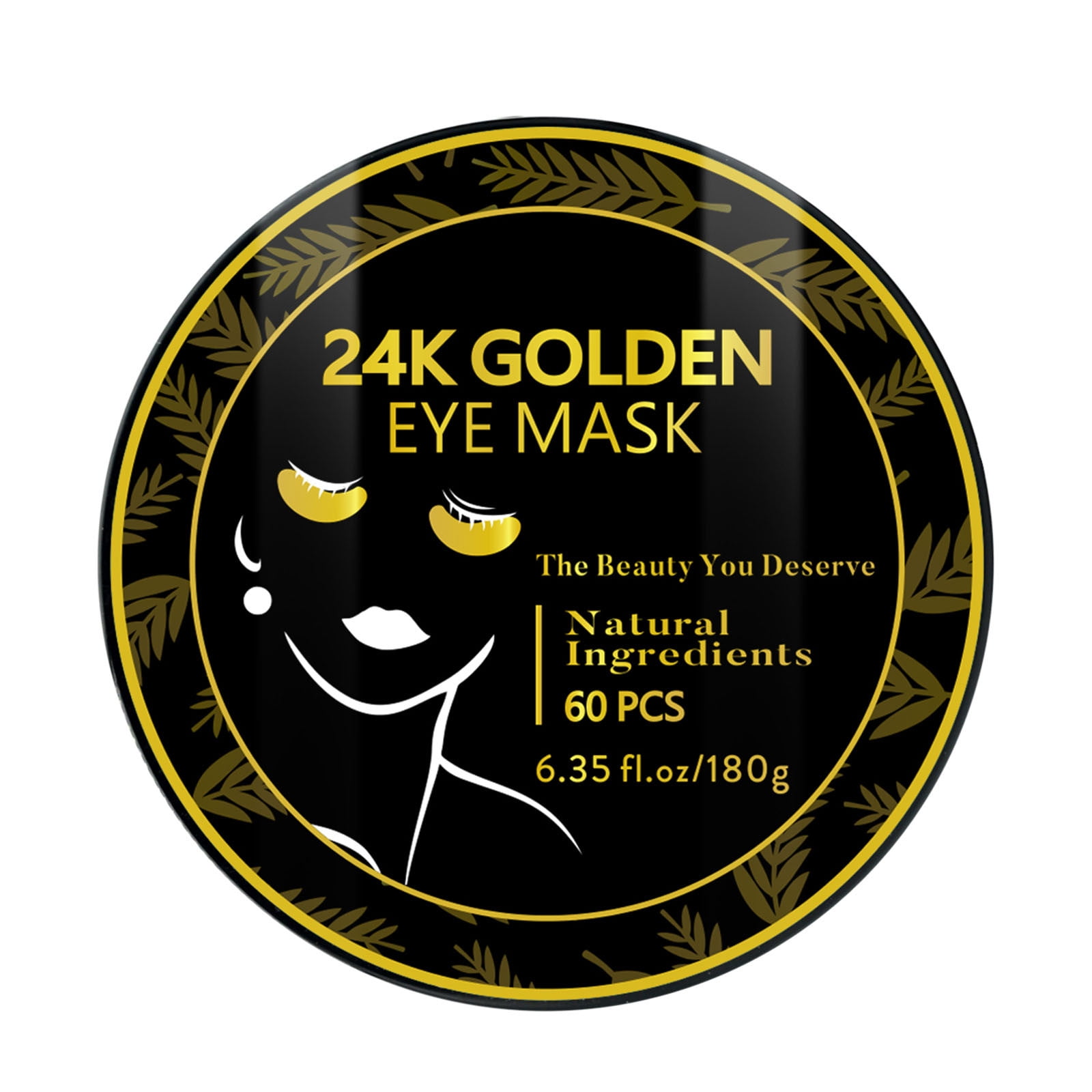 Kokovifyves Eye Patches 24K Gold Eye Patches Hyaluronic and Collagen
