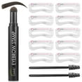 thumbnail image 1 of Kokovifyves Eyebrow Chalk Portable and Sweat-proof without Makeup, Eyebrow Card Eyebrow Printing Eyebrow Powder Set, 1 of 5
