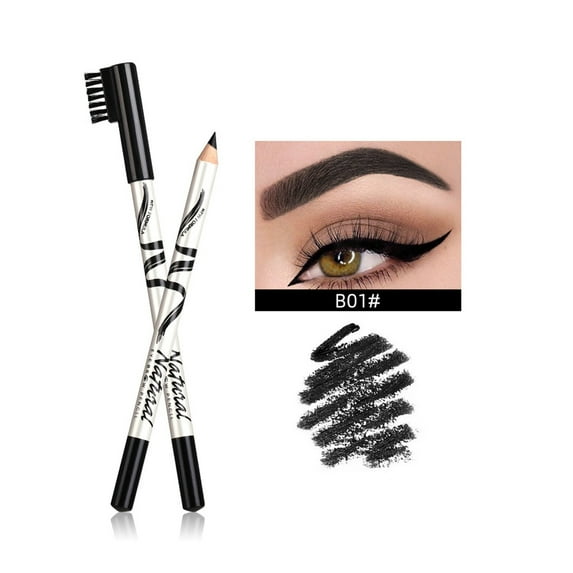 Kokovifyves Eyebrow Pencil Thin Eyebrow 12Machete Eyebrow Pencil Double with Brush