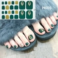 thumbnail image 1 of Kokovifyves Foot Stickers Foot Nail Stickers for Female DIY Nail Decoration Art, 1 of 2