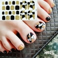 thumbnail image 1 of Kokovifyves Foot Stickers Foot Nail Stickers for Female DIY Nail Decoration Art, 1 of 2