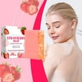 thumbnail image 1 of Kokovifyves Fresh Strawberry Soap Deeply Cleanses The Nourishes and Moisturizes Enjoys Sweet Fruit Aroma 100g, 1 of 9