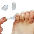 thumbnail image 1 of Kokovifyves Friction Silicone Toe Protector Gel Toe Protector Small Silicone Toe Protector Toe Pad for Relieving Foot Pain, 1 of 9