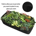 thumbnail image 1 of Kokovifyves Garden Tools Clearance Fabric Raised Garden Bed Rectangle Breathable Planting Container Growth Bag, 1 of 5