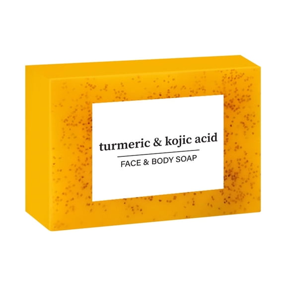 Kokovifyves Ginger Yellow Body Soap, Facial Cleanser & Bath Bar Set, Gentle Cleansing for Daily Skin Care 288g