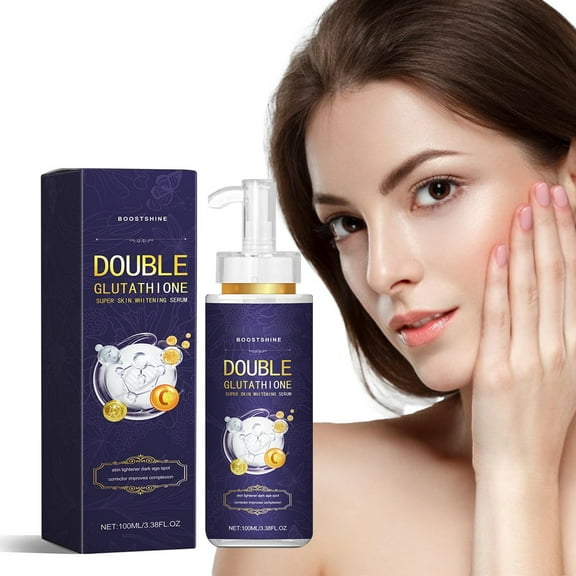 Kokovifyves Glutathione Face Serum Hydrating Moisturizing Brightening Reduces Fine Lines Wrinkles and Repairs for Day and Night Use 100ml