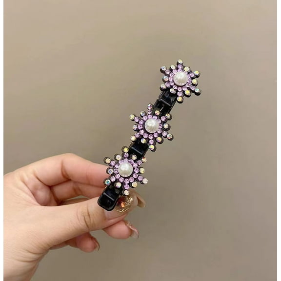 Kokovifyves Hair Clip Weaving and Arranging Artifact Hair Clip Side Clip Headwear Front Banger Clip Bill Clip