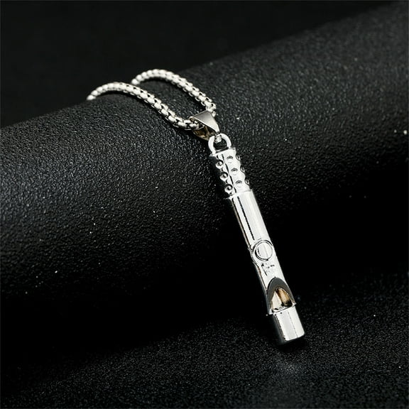 Kokovifyves Health and Beauty Clearance under $5 Decompression Necklace, Stainless Steel Meditation and Mindfulness Pendant, Breathing Accessory