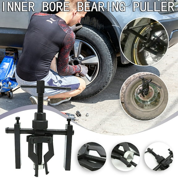 Kokovifyves Home Essentials Three-Claw inner Hole Bearing Ramama Mala Code Demolition Hole inner Bearing Remover Three-Legged Puller Puller Puller