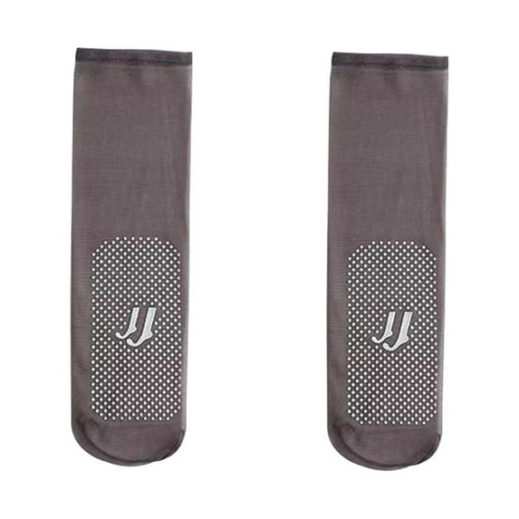Kokovifyves Home Items Clearance Sale 2023 Anti-Slip Gel Velvet Crystal Stockings Female Socks Wear Breathable Super-Thin Short Gel Tube Socks