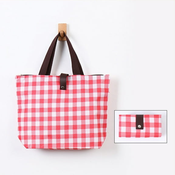 Kokovifyves Home Items Clearance Sale Portable Oxford Cloth Shopping Bag 600D Waterproof Foldable Portable Oxford Cloth Bag