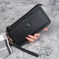 thumbnail image 1 of Kokovifyves Home and Kitchen Clearance Ladies Wallet Slim Bifold Wallet with Zipper Closure Multi Card Case, Ladies Credit Card Holder, Multi Card Holder Clutch Coin Purse, 1 of 6