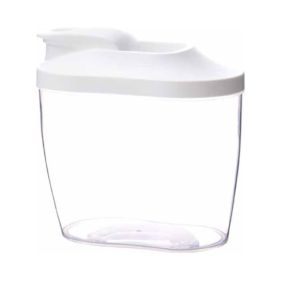 Kokovifyves Large Airtight Food Storage Cereal Containers for Food Storage Plastic Container, Pantry Organization and Canister for Rice, Pasta, Sugar & Flour 1L