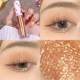 thumbnail image 1 of Kokovifyves Liquid Eyeshadow Pearlescent Sequins Brightening Glittery Silkworm Color Eyeshadow Liquid Highlight Makeup Female, 1 of 3