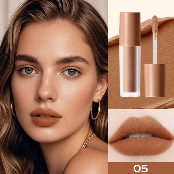 Kokovifyves Long Wear Waterproof Air Velvet Lip Stain, All Skin Tone Matte Liquid Lip Cosmetic