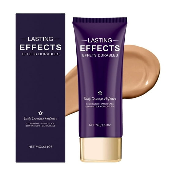 Kokovifyves Long-lasting Concealer Covers Dark Circles Moisturizes and Brightens Tone Light and Natural Reduce-oxidant Soft-focus Makeup 74g