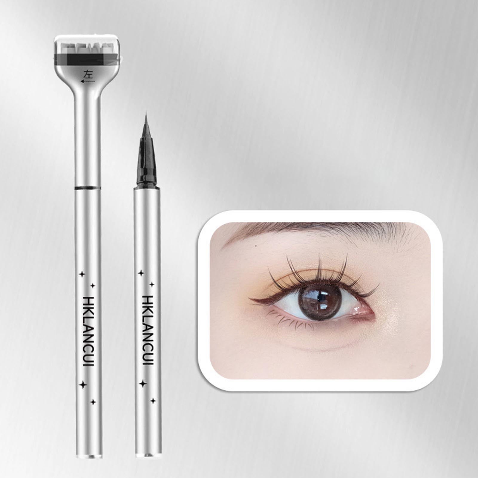 Kokovifyves Lower Lash Molding Eyelash Bottom Eyelash 2in1