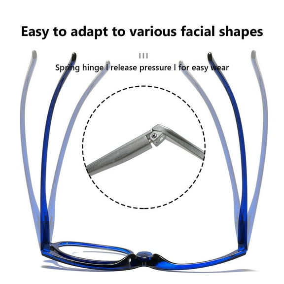 Kokovifyves Magnifier Makeup Presbyopic Glasses Personality Single Rotating Women Makeup Glasses HD Fashion Presbyopic Glasses Wholesale