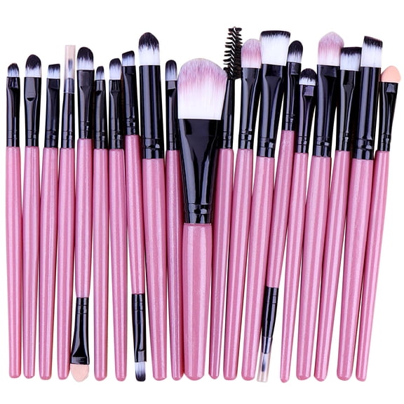 Kokovifyves Makeup Brushes 20PCS Make up Brush Set Blush Foundation Powder Concealer Eyeshadow Brushes Valentine's Day, Xmas Gift Beauty Tools