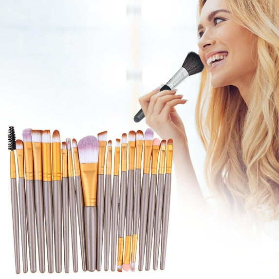 Kokovifyves Makeup Brushes Kit Set 20PCS Eye Brushes Makeup Brushes Beauty Tools Makeup Brushes Set