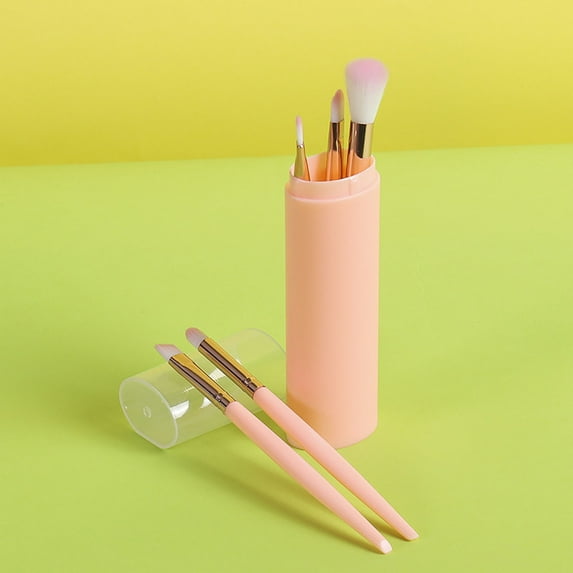 Kokovifyves Makeup Brushes Kit Set Beginner's Set 5 Portable Makeup Brush Soft Brush Eye Shadow Eyeliner Brush Makeup Brush