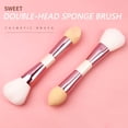 thumbnail image 1 of Kokovifyves Makeup Brushes under $5 Double Makeup Brush Multi-function Powder Blusher Brush Sponge Brush Makeup Powder, 1 of 7