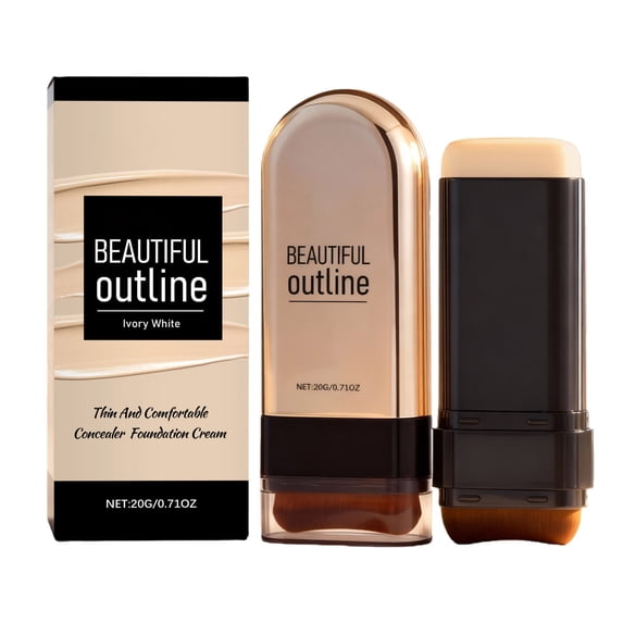 Kokovifyves Makeup Concealer Stick Cream Coverage Concealer for Dark Circles and Blemishes Face Stick Hydrating for All Types