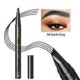 thumbnail image 1 of Kokovifyves Makeup Microblading Eyebrow Pencil with 4-Fork Tip Long-Lasting Smudgeproof Create Natural Eyebrow, 1 of 4