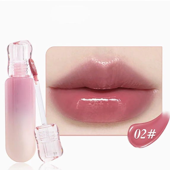Kokovifyves Mirror High Shine Water Gloss Lip Gloss, Non Transfer Daily Lip Cosmetic Lip Product