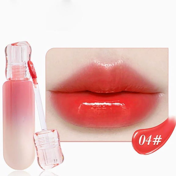 Kokovifyves Mirror High Shine Water Gloss Lip Gloss, Non Transfer Daily Lip Cosmetic Lip Product
