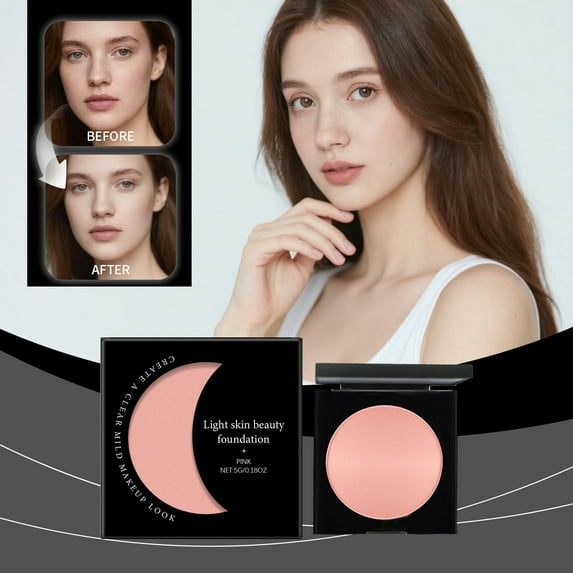 Kokovifyves Moisturizing Concealer Foundations Cream Pinks Light Moisturizing Brightening Matte Clear Suitable All 5g