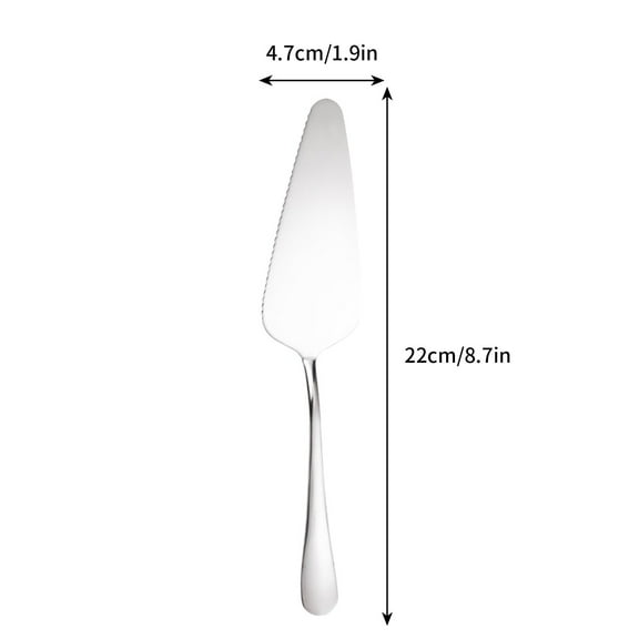 Kokovifyves Multi-purpose Stainless Steel Cake Slicers Cake Slices Cutter Spatulas Pie Cutting Servers Pizza Dessert Server Wedding Party Knife with Serrated Edges Kitchen Gadgets Clearance