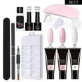 thumbnail image 1 of Kokovifyves Nail Care 150ML Nail Extension Set with 15 ml x 7 Colours Suitable for Beginners, 1 of 2