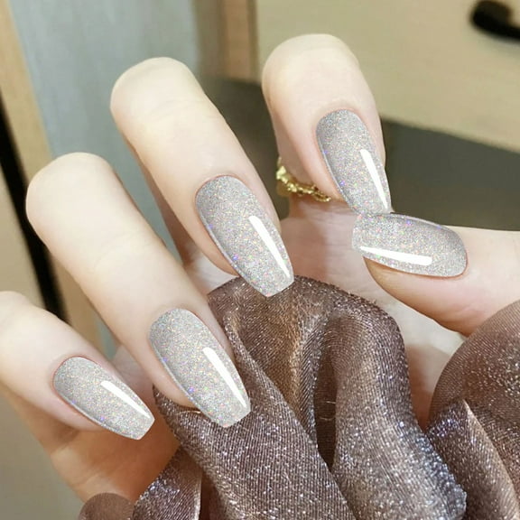 Kokovifyves Nail Care Products Glitter Nail Polish High End Nail Polish Everyday Dating Party Nail Art 8.5ml