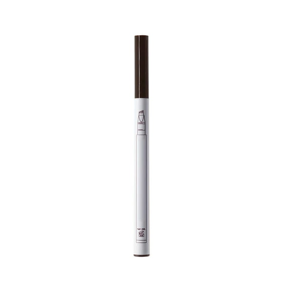 Kokovifyves Natural Makeup Eyebrow Pen 4-Head Brown Long Lasting Waterproof Eyebrow Pen for Women 1.5ml