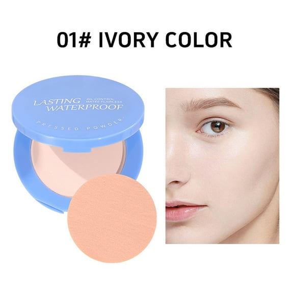 Kokovifyves Oil Control Face Powder Matte Setting Powder Makeup Long Lasting Finishing Powder Face Cosmetics