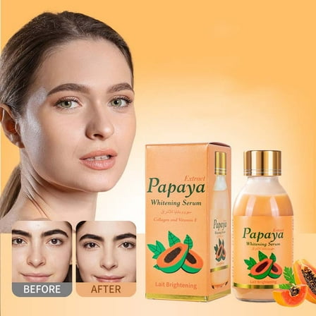 Kokovifyves Papaya Lotion Moisturizing Moisturizing Brightening Facial Pore Shrinking 125ml
