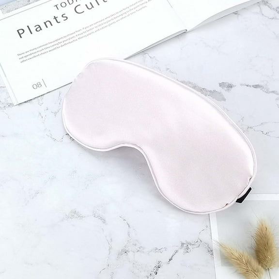Kokovifyves Personal Care Clearance Sleep Mask Silk Blackouted Soft Travel Mask with Adjustable Strap Sleep Eye Mask