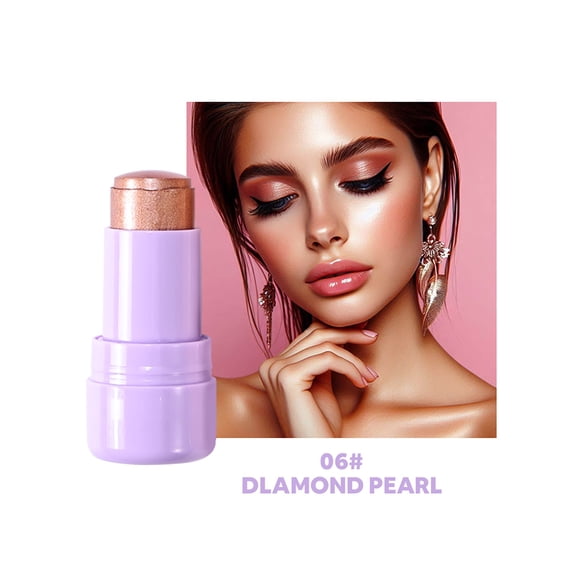 Kokovifyves Pocket Highlighter To Brightens Skinss Tone and Enhance High-end Makeup Look