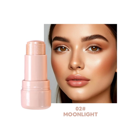 Kokovifyves Pocket Highlighter To Brightens Skinss Tone and Enhance High-end Makeup Look