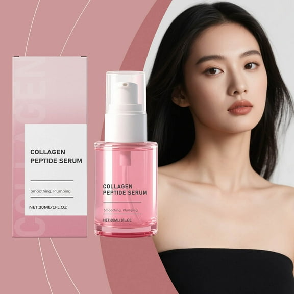 Kokovifyves Pore Perfecting Peptide Serum Firming Boost Plumping Pore Care Makeup Prep Serum for All Types 30ml