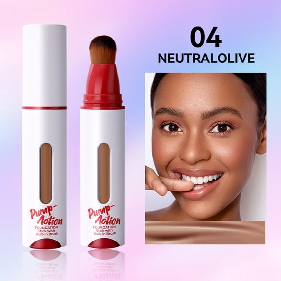 Kokovifyves Pump Action Liquid with Built-in Brush 24H Long-Lasting Waterproof and Oil-Control for All Types 15ml
