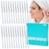 Kokovifyves Removal Adhesive Swabs Reusable Ear Wax Tools with Dusts Cover Packaging Adhesive Ear Cleaning Sticks