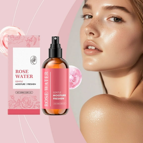 Kokovifyves Rose Facial Moisturizing Spray Gently Nourisheshydrateslocks In Moisturebrightens Tonesoothes Sensitive Is Portable and Easy To Use100ml